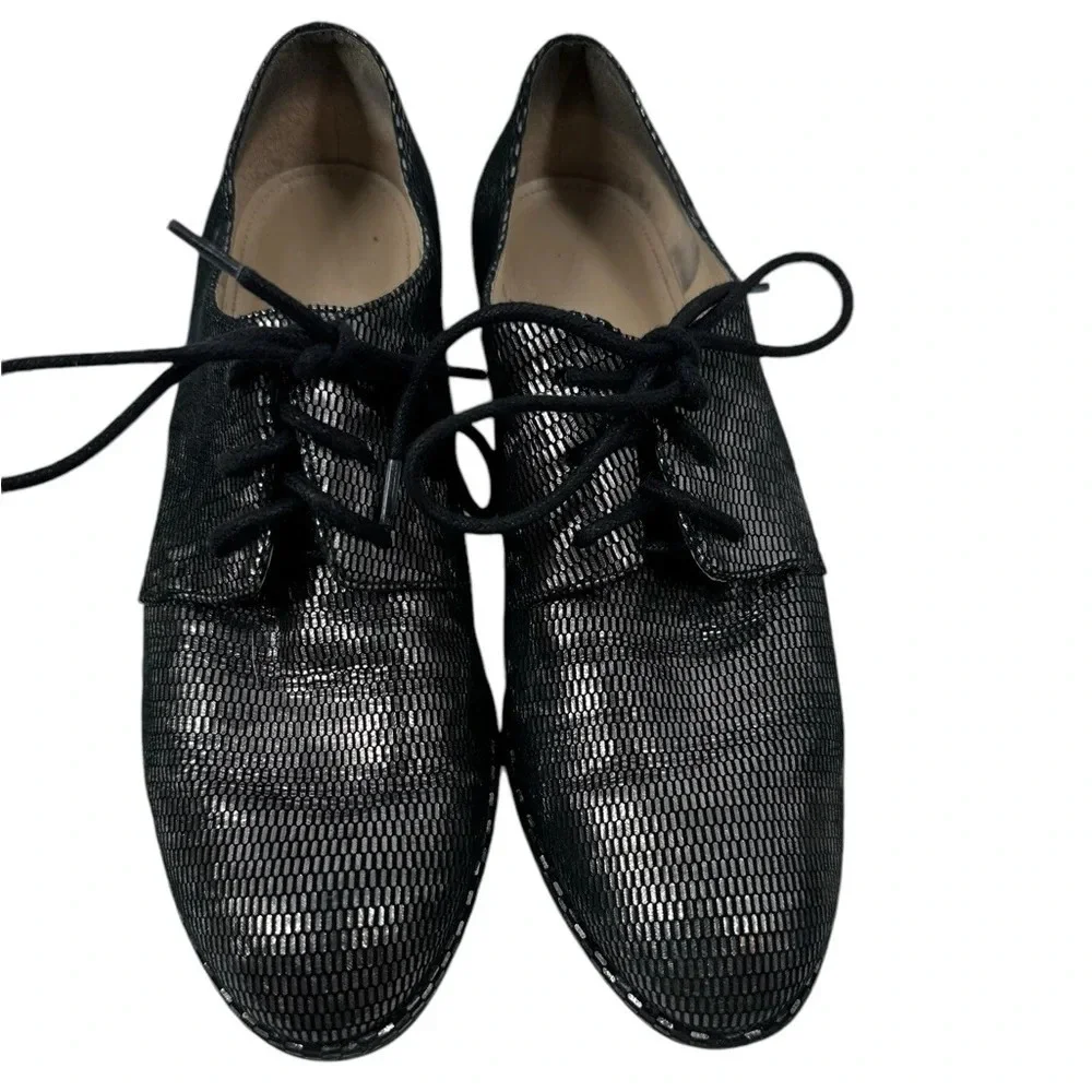 Via Spiga sparkle shoes loafers.  Shiny.  Great condition.  8.5